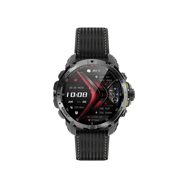 Oraimo Watch GT 1.43" AMOLED 3ATM GPS Smart Watch with 2 Replaceable Straps and more than 67 days standby time