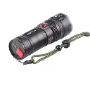 8 LED hand Powerful flashlight USB telescopic zoom 150W Can Charge a Phone