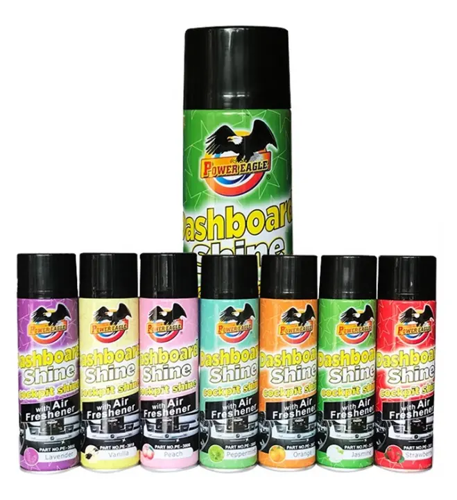 Vehicle Dashboard Wax Shine Spray Air Freshener Dashboard Spray Wax Car Polish