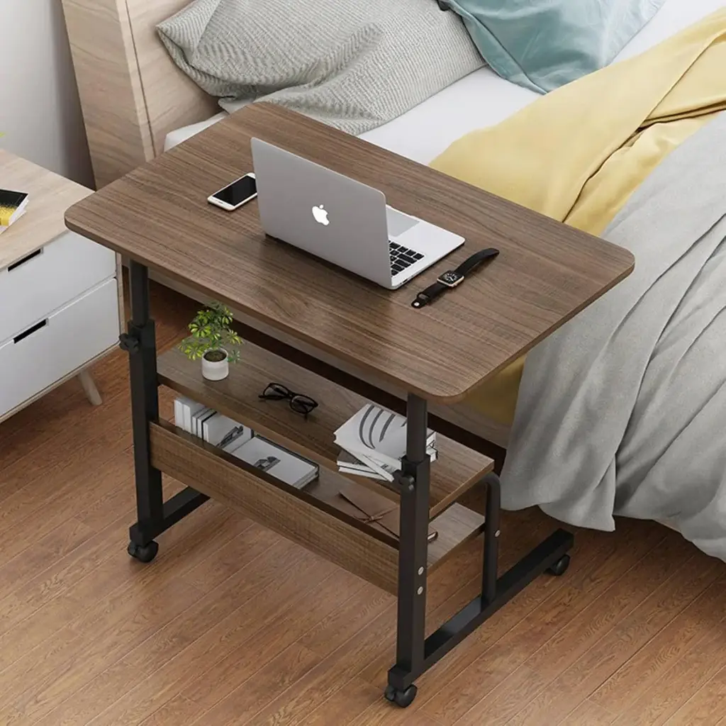 Adjustable & Movable Multipurpose portable bedside Laptop Stand Up / Work Station