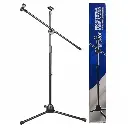 Professional Boom Adjustable Microphone Stand Base Tripod - No MIC