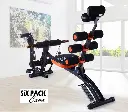 7 In 1 ABS Fitness Machine With Bike Pedals - Home Gym Fitness Bench