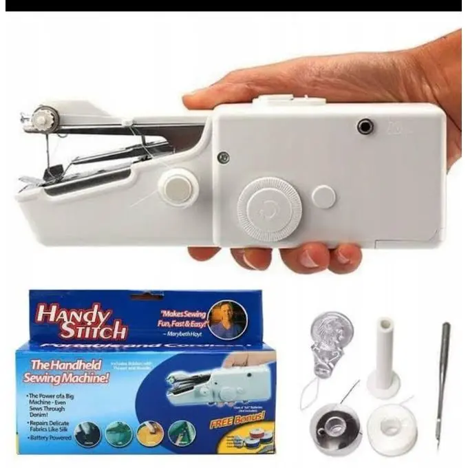 Handy Stitch PORTABLE HAND HELD Electric/Batteries Sewing Machine