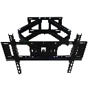 Double Arm Wall Bracket Full Motion Swivel Heavy Duty TV Wall Mount Bracket Supports 32″ to 85″ TV