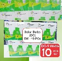 10 PC Set LED Solar / DC Energy Saver Bulb - PIN Type for Home, Office and Re-salers