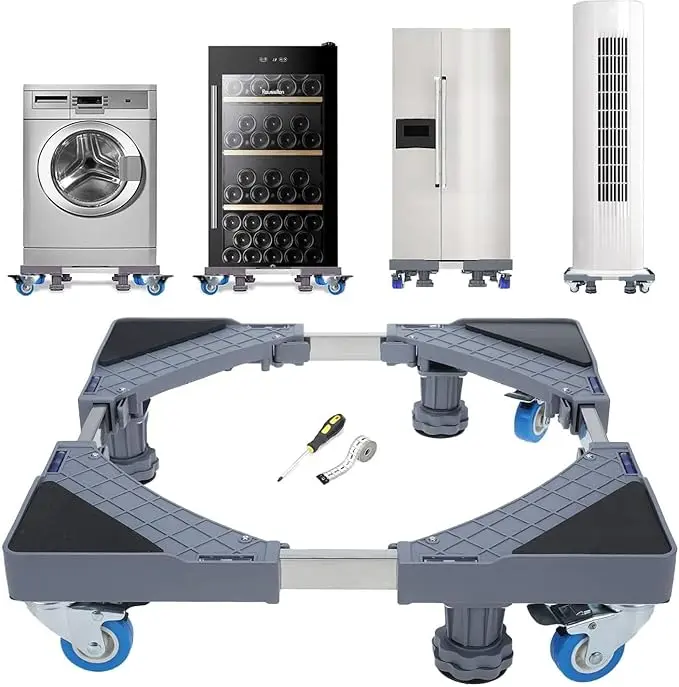 Heavy Duty Adjustable Fridge Stand / washing Machine Base Stand