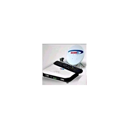 [PID000026] Azam Complete Full Kit Dish TV in Kenya + FREE TV Mounting Gear