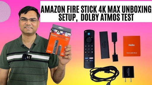 [PID000058] Amazon Fire TV Stick 4K MAX With Dolby