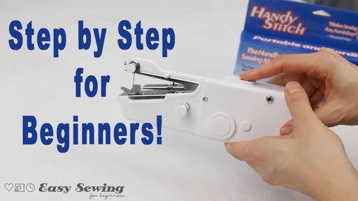 [PID000062] Handy Stitch PORTABLE HAND HELD Electric/Batteries Sewing Machine