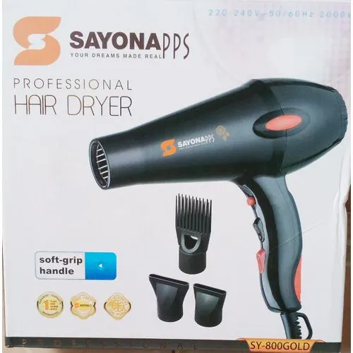 [PID000070] Sayona Hair Blow dryer / blow-dry Straightener-Home Professional Commercial Blowdry