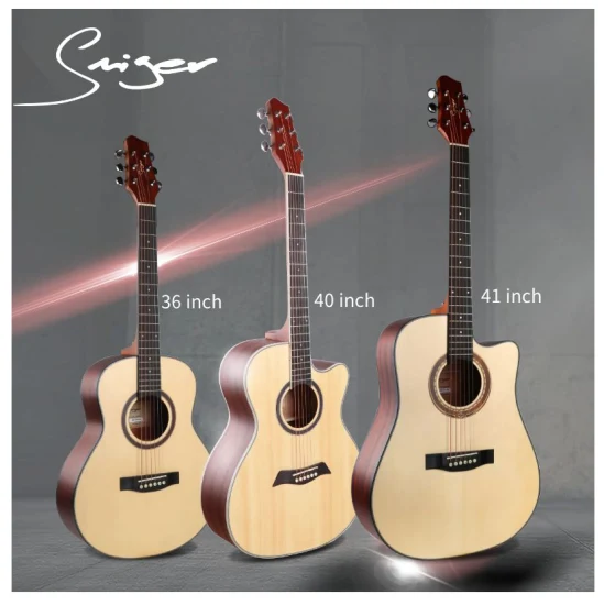 [PID000073] Acoustic Size 40 Inches Box Guitar