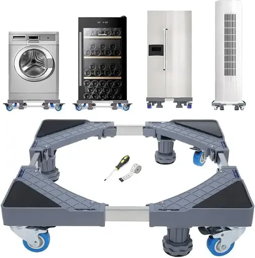 Heavy Duty Adjustable Fridge Stand / washing Machine Base Stand